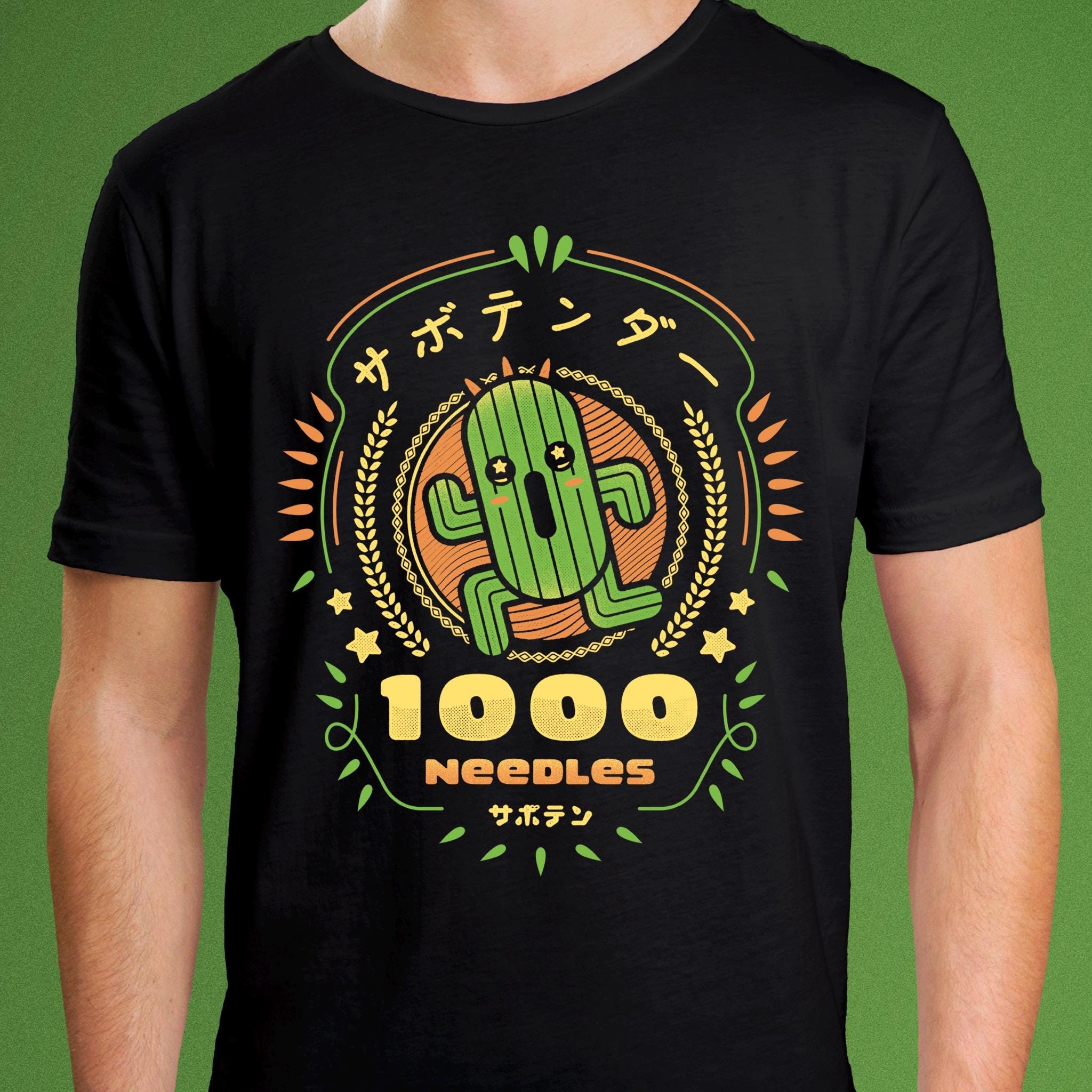 Cactuar Needles Unisex T-shirt // Final Fantasy Video Game