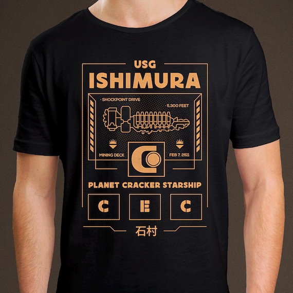Planet Cracker Ishimura Unisex T-shirt // Dead Space Video Game