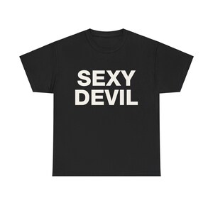 Sexy Devil Costume Shirt, Lazy Halloween Costume, Funny Halloween Costume, Matching Costume, Costume Gift Tee, Halloween Party