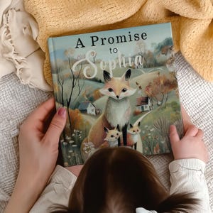 Custom Name Children’s Book, Woodland Animal Story, Personalized Gift for Baby, Toddler, or Child, Keepsake Storybook