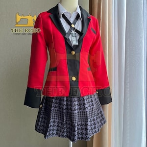 Yumeko Jabami Costume – Kakegurui Cosplay School Uniform