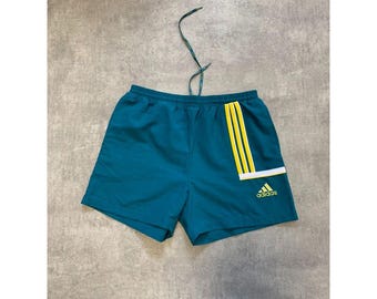 Adidas mens shorts size L blue