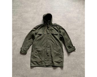 ヴィンテージ50〜60s army parka Vintage 1950-60s Military Parka - Etsy