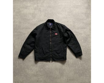 Dickies Workwear Jacket Size M Black - Etsy