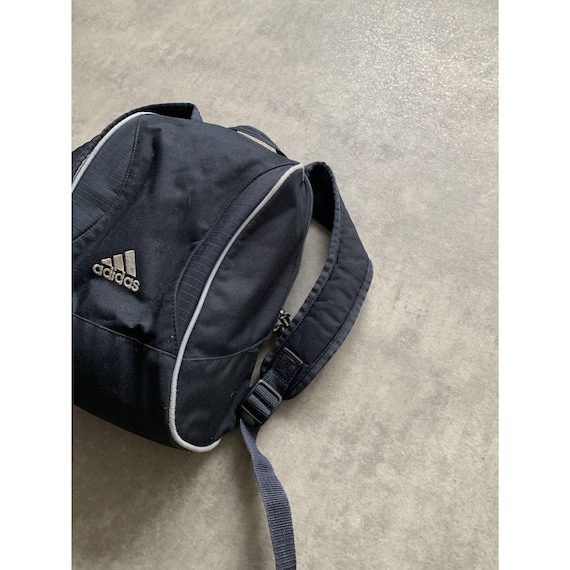 adidas backpack used MLS Soccer cssportinggoods Adjustable Strap Adidas 2003 Small Backpack Navy