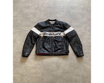 Krawehl leder 本革 モーターサイクル モトジャケット サイズ 42