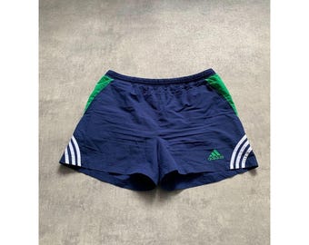 adidas 90s mens shorts size XL blue