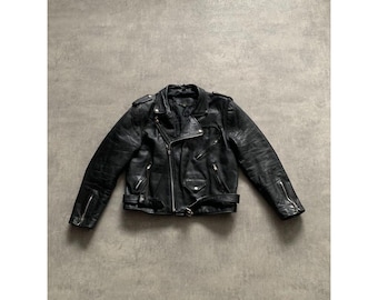 Krawehl leder 本革 モーターサイクル モトジャケット サイズ 42