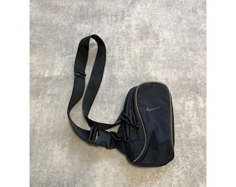 バッグ 90s NIKE one shoulder bag y2k Black old 90s NIKE shoulderbag Oneshoulder BLACK 90年代 NIKE ショルダー