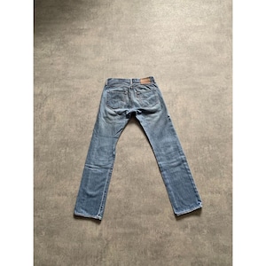 Jean Levi's 501 Vintage - Bleu Ciel Avec Ceinture Cuir - Taille M (W33 L34) - Très Bon état