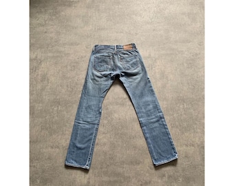 97' Made in USA Vintage Levi's 501 W29 L34 Faded Blue Jeans Levis