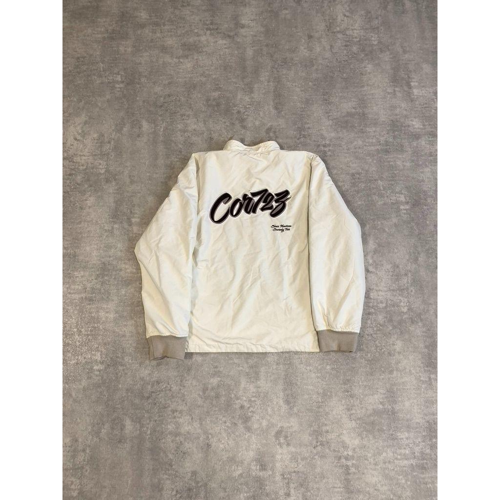 Nike Cortez 1972 Reversible Double Sided Beige Brown Mens Jacket