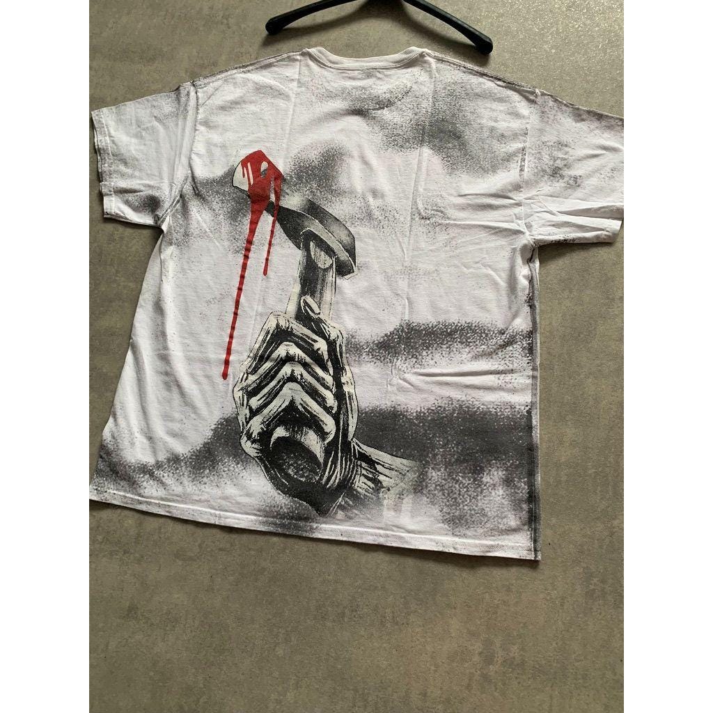 Vintage Iron Maiden 1999 Killers OAP All Over Print T-shirt White