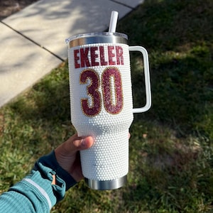 Commanders &quot;W&quot; Cup - WITH Name and Number
