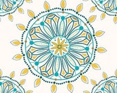Multi Colored Medallion Flower Indie Chic Fabric - Riley Blake-EOB