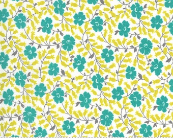 White Pond Flowers For Freya Fabric - 23333 11 - Moda - Linzee Kull McCray - By the Yard
