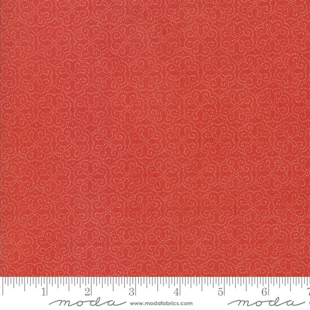 Red Biscuits and Gravy Fabric 27 X 44 Moda Basicgrey 30489 11 Etsy