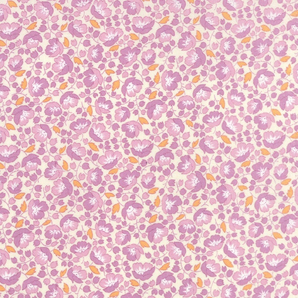 Reserve Listing for 2 yds 21" Lilac 30s Playtime Fabric - Moda - 33041 21 - Reproduction Fabric