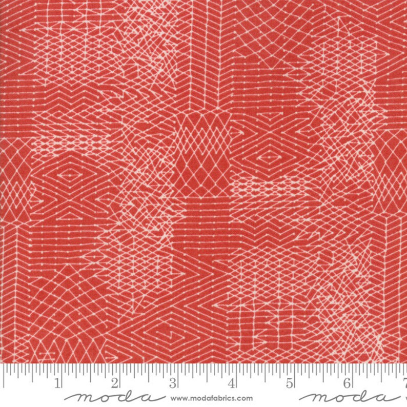 Red Biscuits and Gravy Fabric Moda BasicGrey 30484 11 Etsy