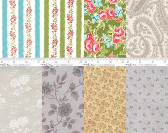 Moda Fabric Group -  Pocketful of Posies - Sisters Bay - Daybreak - 33545 - 33540 - 44271 - 44272 - 44247 - 44242 - 44248