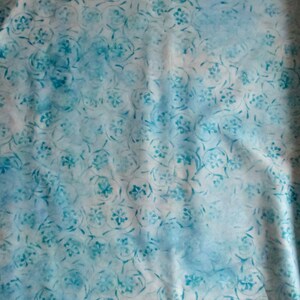 Light Blue Pinwheels Tonga Batik Fabric Timeless Treasures B1701 image 3