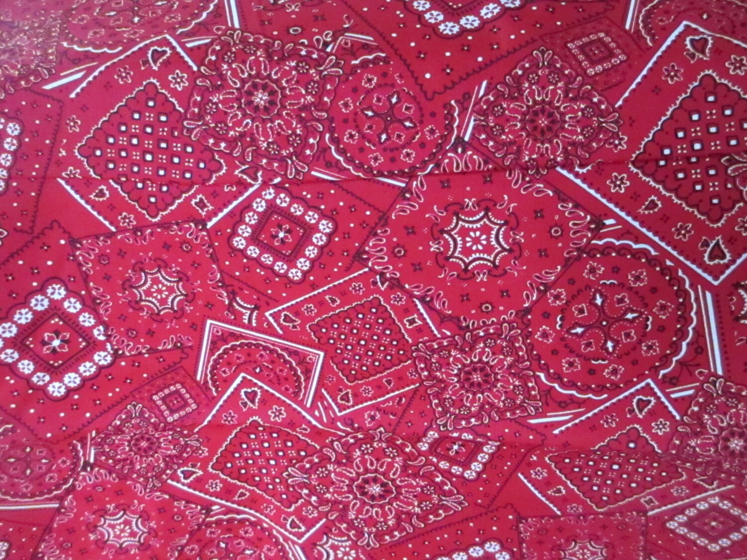 Red Bandana Fabric Moda 15490 40 Western Fabric Cowboy Etsy