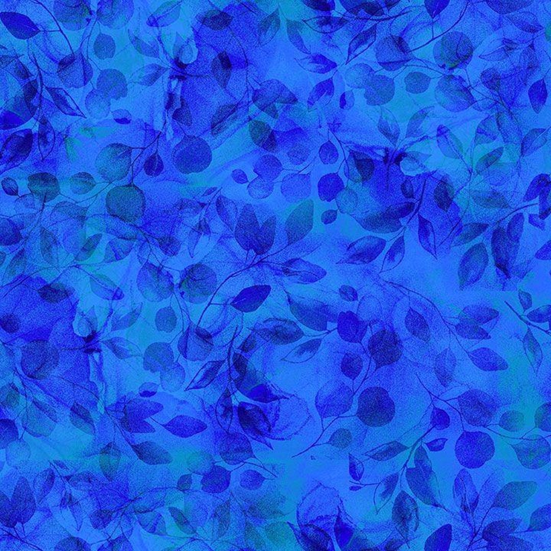 Blue Bellagio Fabric - CD3582 - Timeless Treasures - by the Yard - Etsy