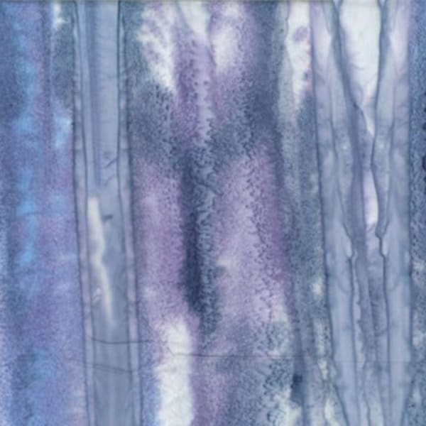 Wisteria Oasis Batik Fabric - Hoffman Fabrics - MR19H-229