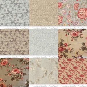 French General Fabric Group - Moda - 13800 - 13920 - 13924 - 13922 - 13933 -Bleu De France-Atelier-La Grande Soiree-Bonheur De Jour 13914 16