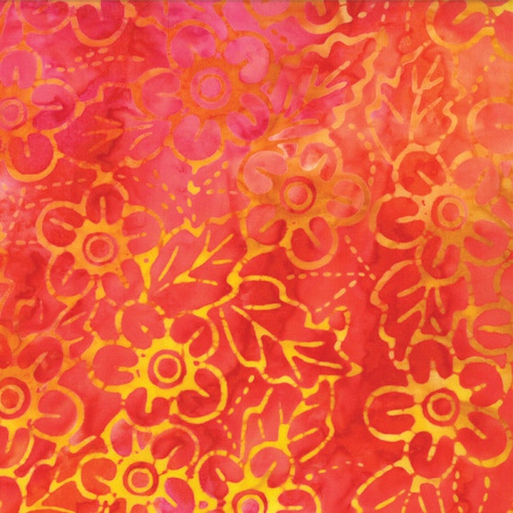 by the 1//2 yard 4335 25 MODA Fabric ~ LOS CABOS BATIKS ~ Sunshine