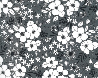Grey Illustrations Fabric - 11503 14 - Moda - Alli K Designs - By the Yard