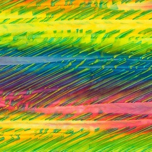 Rainbow Artisan Raku Stripe Batik Fabric - AMD-21924-263 - Robert Kaufman - 263 - Half Yard