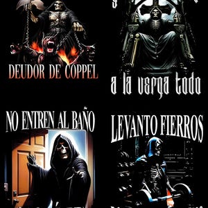 面白いフレーズ面白い頭蓋骨頭蓋骨ジム20ファイルPNG DTF印刷ハーフトーン、即時ダウンロード、