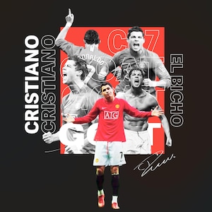 Ronaldo-Trikot-Design, Fußball-PNG-Download, Cristiano Ronaldo CR7, Fußballtrikot-PNG, Halbton.