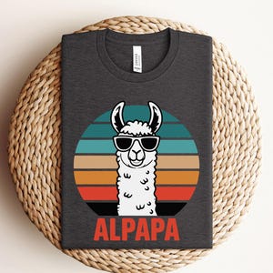 Alpapa T-Shirt Vatertag Geschenk Vatertag Geschenke Vatertag Papa Geschenk Papa tshirt Vatertagsgeschenk Geburtstag erster Vatertag tshirt