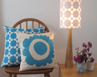 Bloom Pillow in Turquoise