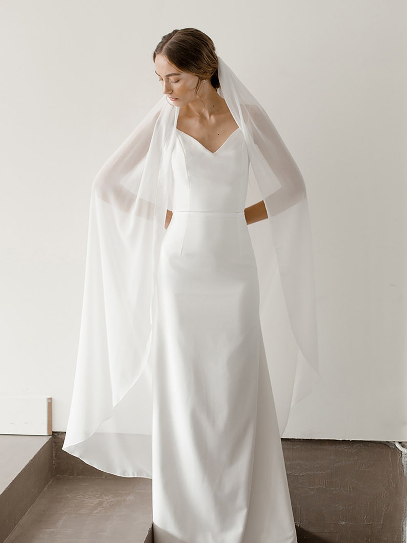 chiffon bridal