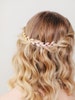 Bridal Hair Vine | Gold Leaf Hair Comb | Wedding Hair Piece | Grecian Headpiece | Golden Vine Hairpiece [Ivy Petite Hair Vine] 