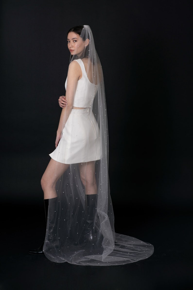 Pearl Cathedral Bridal Veil