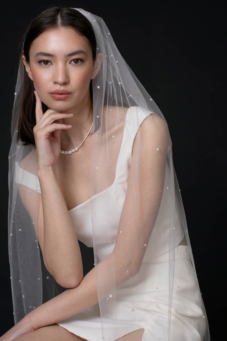 Pearl Cathedral Bridal Veil