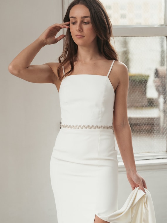 Bridal Belt Wedding Dress 