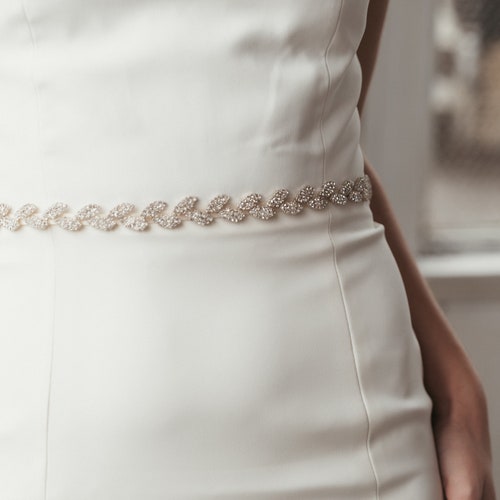 Bridal Belt Wedding Dress 