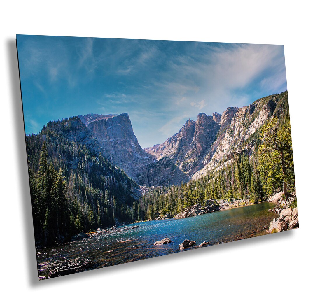 Dream Lake, Rocky Mountain National Park Photo Print, Colorado Wall Art ...