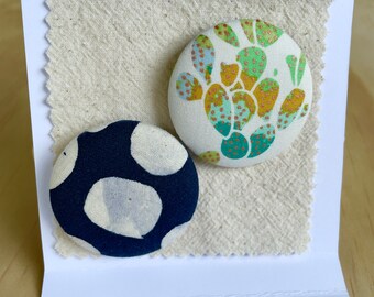 Pin button set - Cactus & Desert Moon