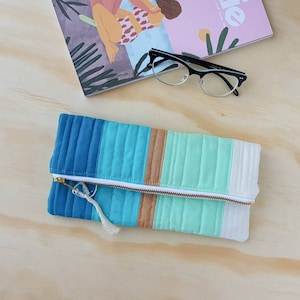 Bolsa com zíper para salinas/bolsa clutch para viagem