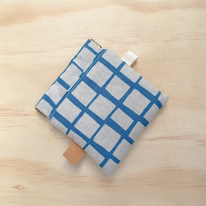 Pochette souple Blockprint Squares