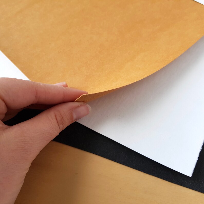 5 PACK Washable Paper Fabric // Krafttex Krafttex Eco Vegan Etsy