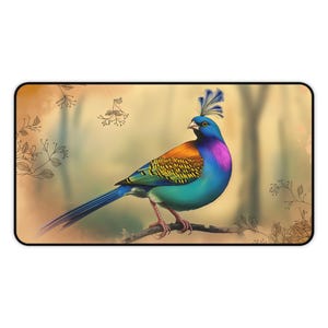 Tapis de bureau et tapis de souris gaming personnalisés - Diamant rose vif, tapis personnalisé esthétique, décoration de bureau à domicile, tapis de souris S M XL, accessoire de bureau