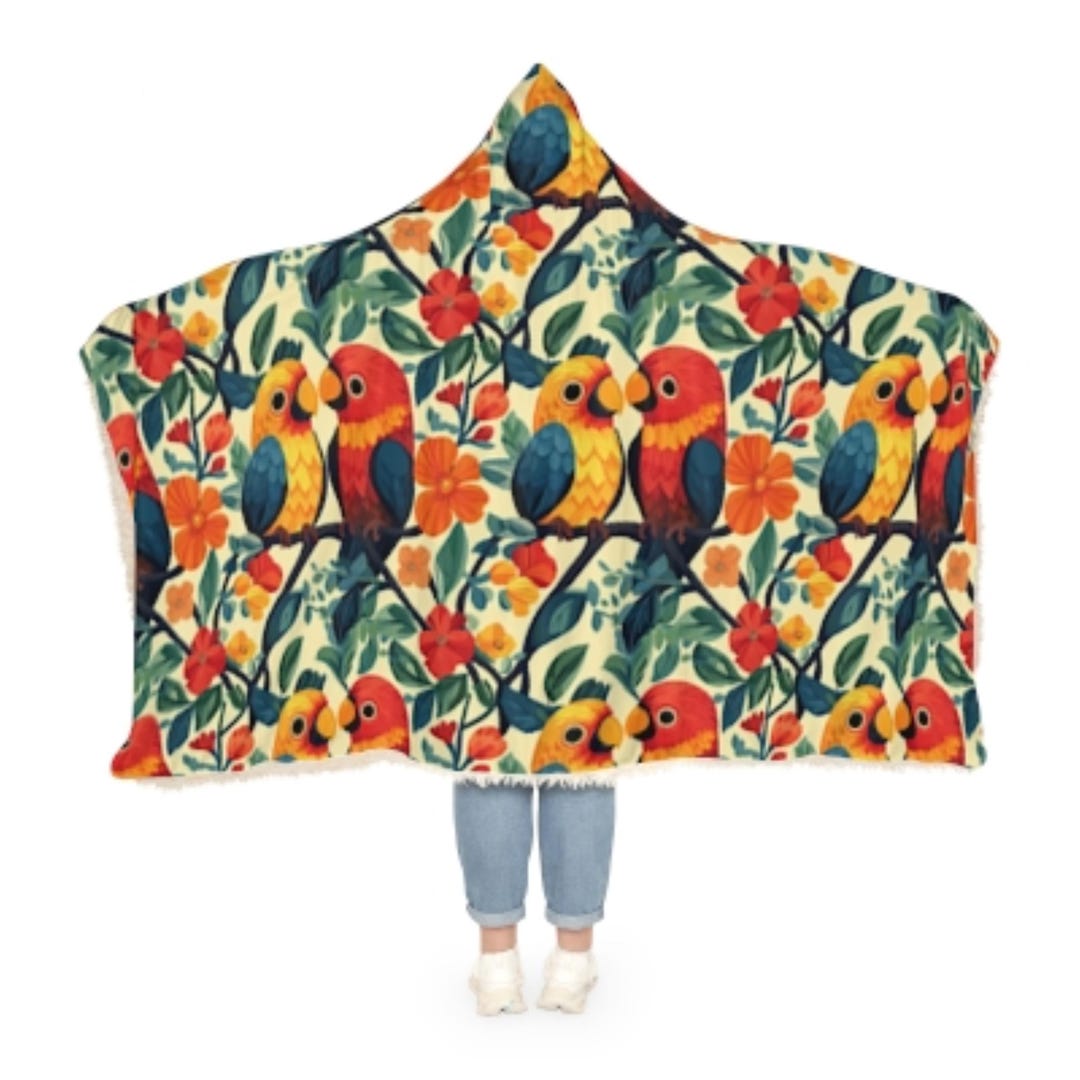 Tropical Flock Quilted Blanket NCU0DK446 main image 0