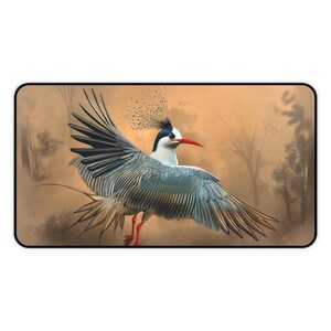 Tapis de bureau et tapis de souris gaming personnalisés - Le vol majestueux de la sterne inca, tapis personnalisé esthétique, décoration d&#39;intérieur, tapis de souris S M XL, accessoire de bureau
